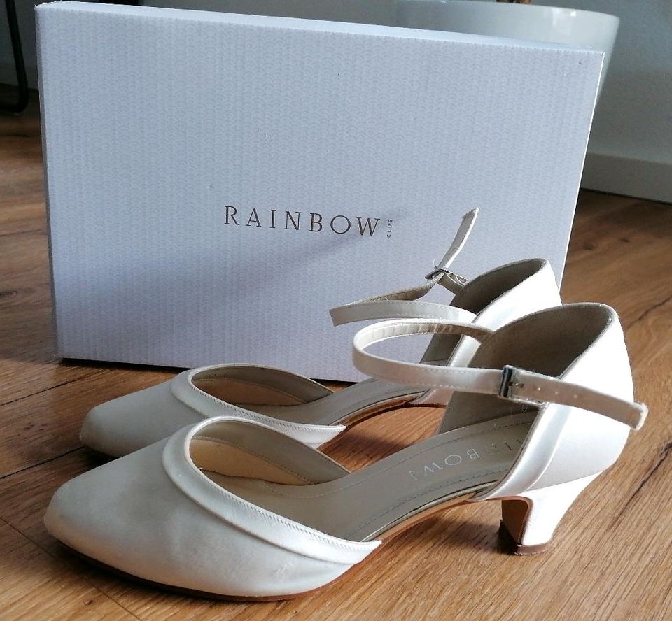 Brautschuhe RAINBOW Ivory Gr. 37 in Bodnegg