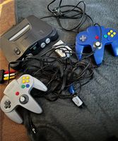 Nintendo 64 inkl 2 Controllern Kabeln Gamester LMP N64 Thüringen - Arnstadt Vorschau