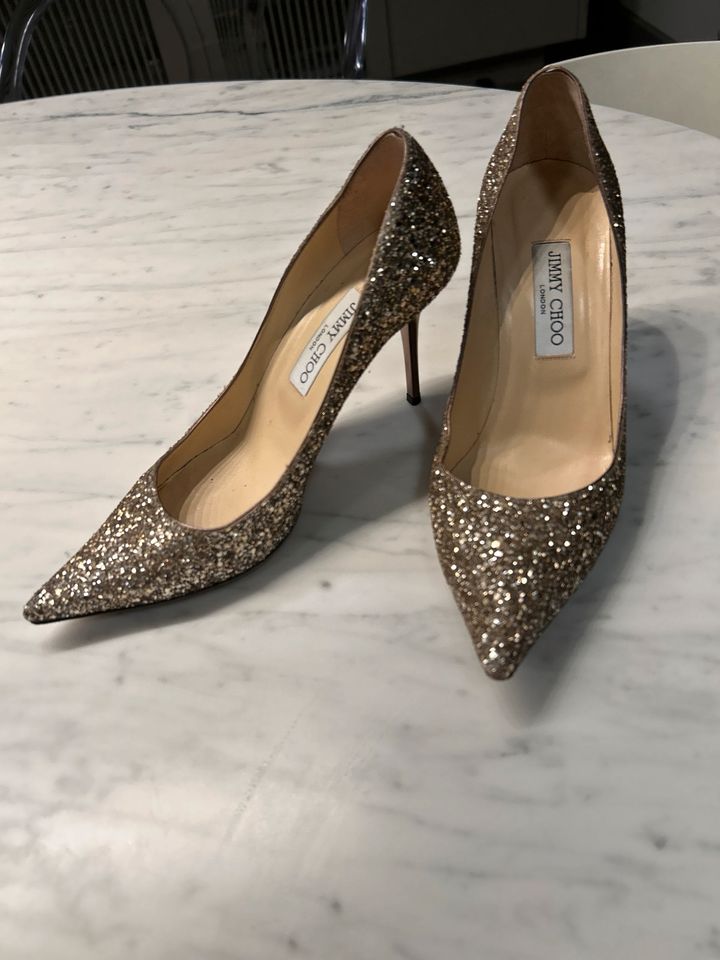 Jimmy Choo „Romy“ 39,5 in Gold in Rostock