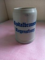 Alten 0,5L Bierkrug Spitalbrauerei Regensburg geritzt. Rheinland-Pfalz - Montabaur Vorschau