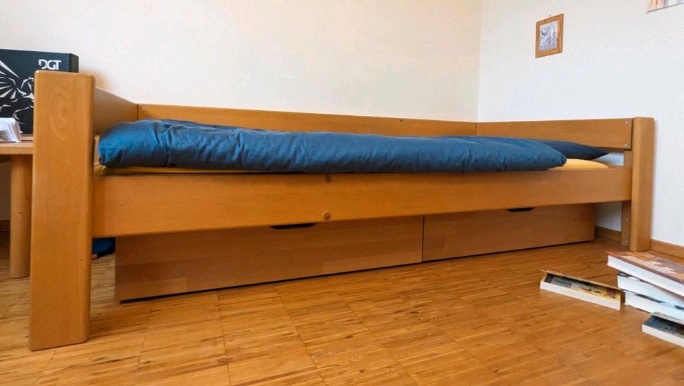 De Breuyn Bett/Jugendliege, jetzt: WookidsJugendliege Max DELUXE in Freiburg im Breisgau