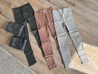 Zara 6x Ripp Leggings XS grau beige altrosa Niedersachsen - Braunschweig Vorschau