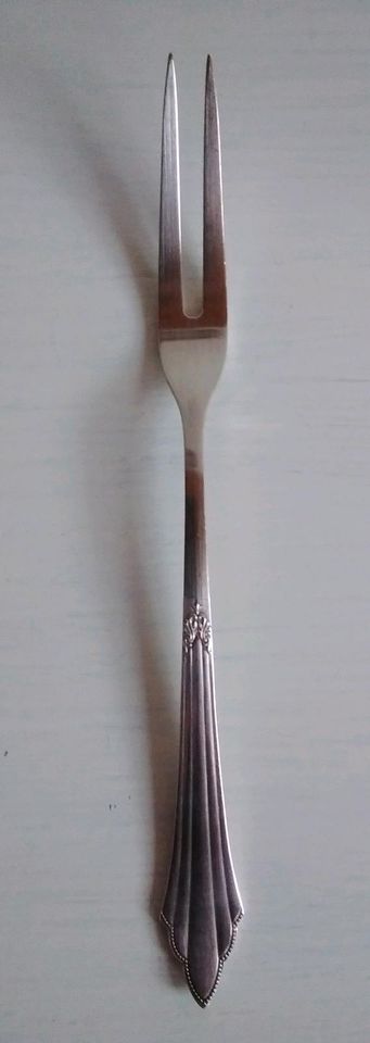 Anlegegabel WMF 90 15,  19 cm Länge, Fächermuster in Süpplingen