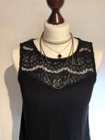Top schwarz 36 S 38 M H&M Spitze BoHo Gothic luftig Burglesum - Lesum Vorschau