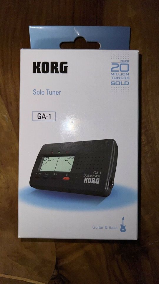 Korg Solo Tuner GA-1 Gitarren /& Bass Stimmgerät/NEU in München