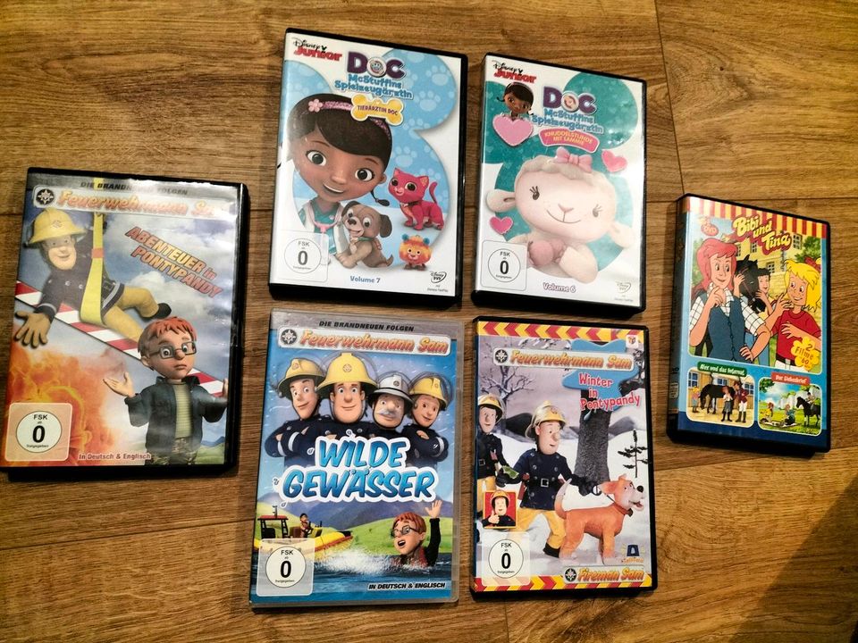 DVDs, Doc, Feuerwehrmann Sam, Bibi und Tina in Wörth a. Main