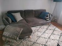 Ecksofa Sofa grau Samt mit Recamiere von Wäscherei, ähnl. Bolia Altona - Hamburg Sternschanze Vorschau