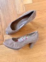 Peeptoe Pumps von Tamaris in Taube/beige Hessen - Wiesbaden Vorschau