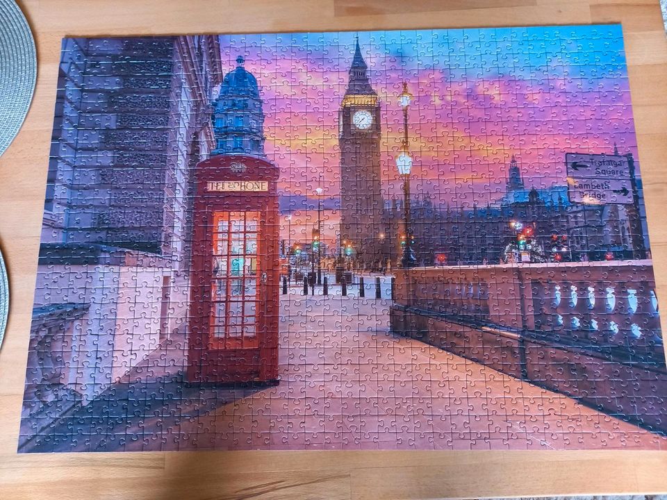 1000Teile Puzzle London in Sankt Augustin