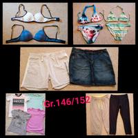 Bekleidungspaket Gr.146/152 Sommer T-Shirt Rock Bikini Hose Sachsen - Zwickau Vorschau