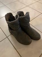 Damen Stiefeletten grau Hessen - Echzell  Vorschau