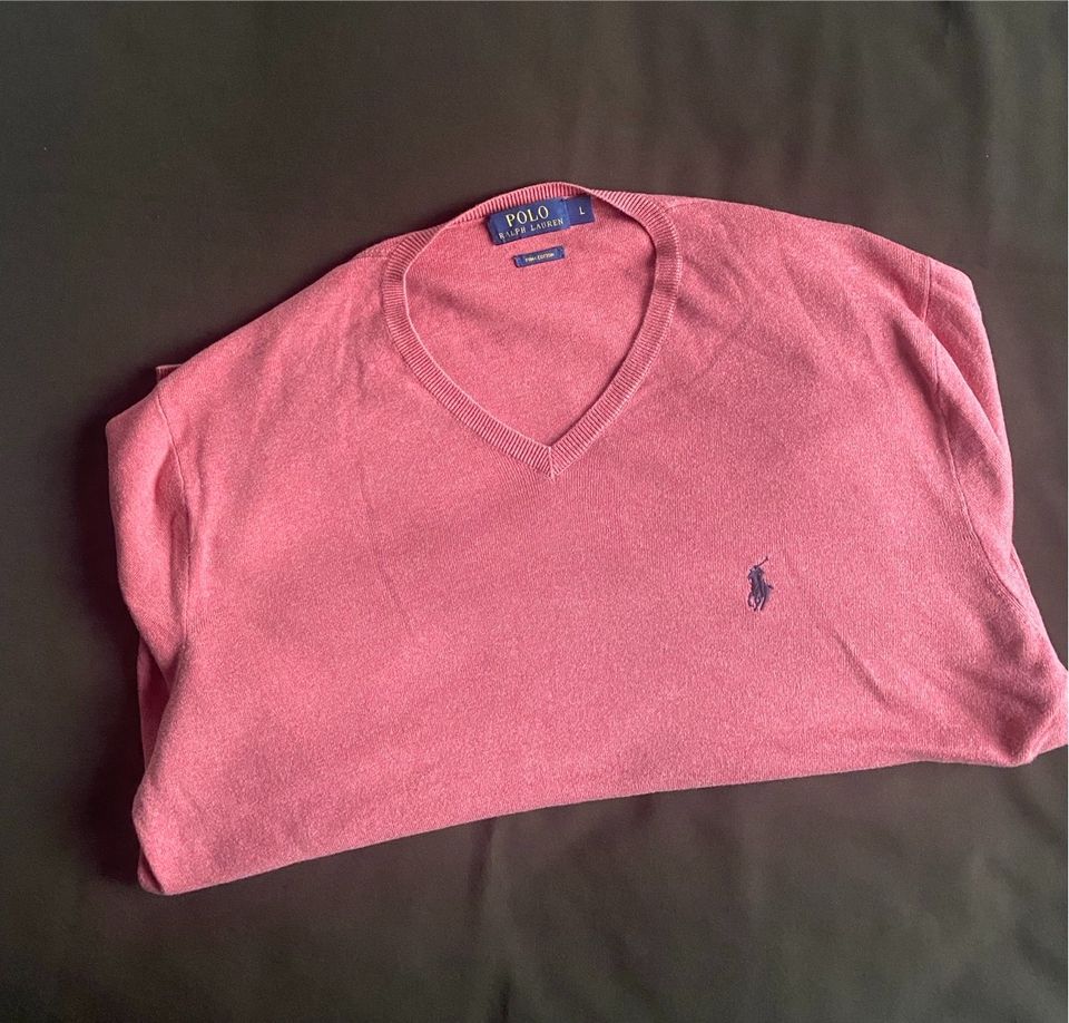 Ralph Lauren Pullover V-Neck Pima Cotton in Bonn