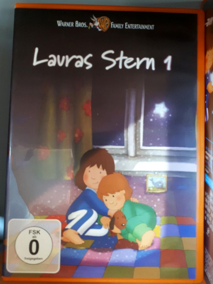 "Lauras Stern", 6 DVDs - komplette Serie, 3 Filme, 2 Bücher in Gielde