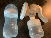 2 Babyfläschchen mit Handabpumpset von Philips Hessen - Pohlheim Vorschau