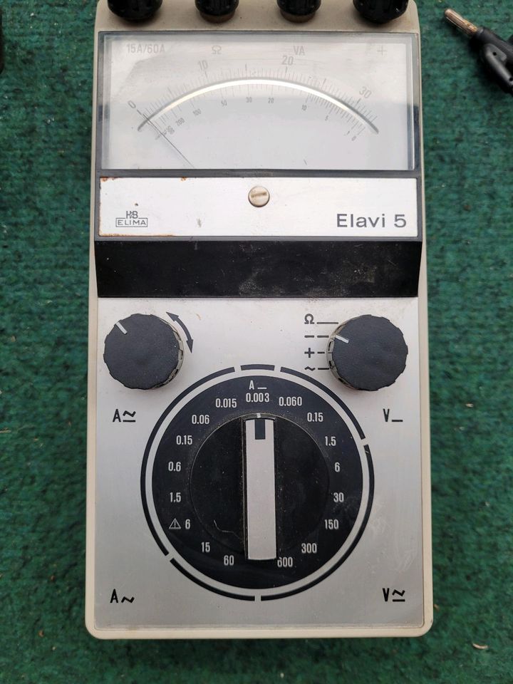 Elavi 5 Multimeter Messgerät von H&B Hartmann und Braun in Deizisau 