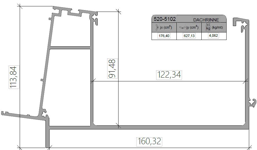 Aluminium Profil Überdachung/ Terrasse in Witten