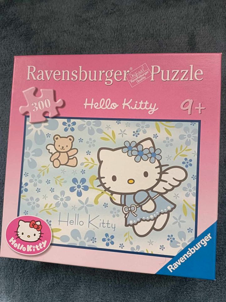 Hello Kitty Puzzle 300 Teile, (ab 9 Jahre), sehr gut erhalten in Aschaffenburg