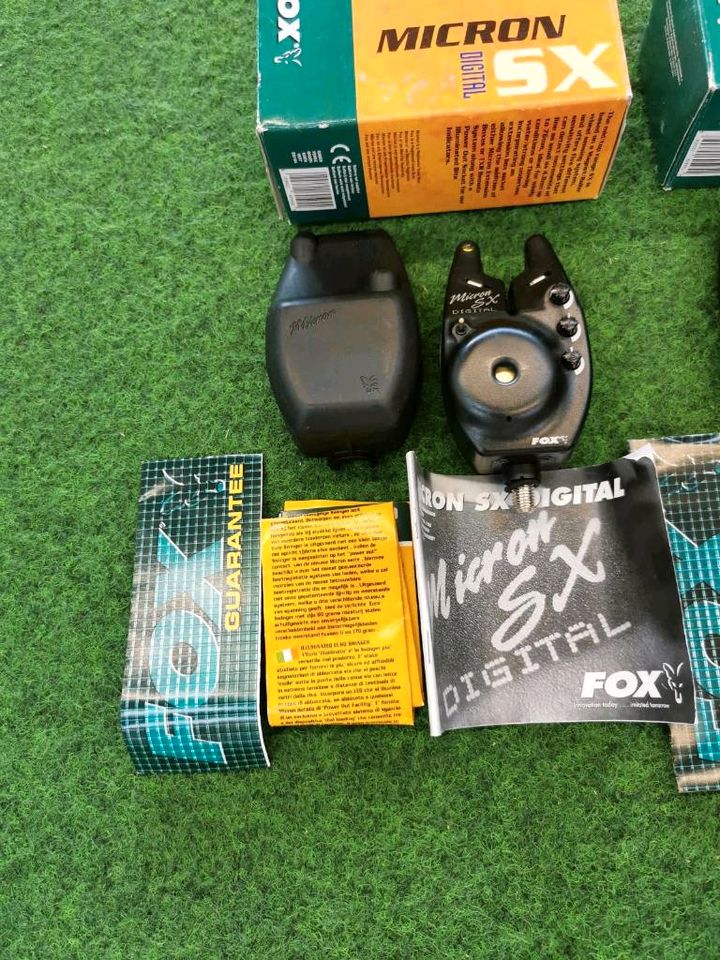 2× Fox Micron SX Digital Bissanzeiger Gelb / Grün FULLSET mit OVP in Bad Bentheim