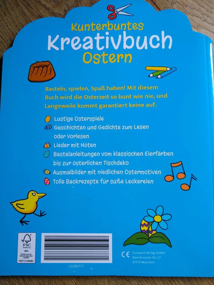 Geschenk zu Ostern Osterbuch, Stickerbuch, Bastelbuch in Darmstadt