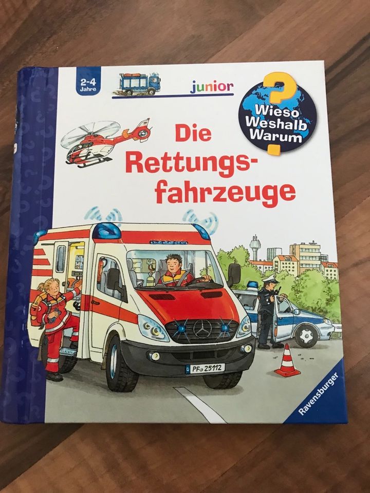 Kinderbuch „Die Rettungsfahrzeuge“ - Wieso Weshalb Warum in Crimmitschau