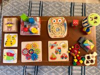 Pädagogisches Holzspielzeug Baby Puzzle, Steckspiel, Magnetspiele Nordrhein-Westfalen - Ratingen Vorschau