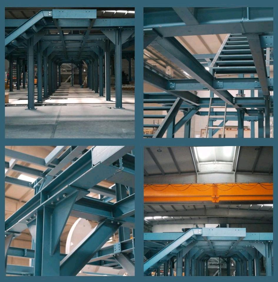 20x15m, Stahlhalle, Stahlkonstruktion, Lagerhalle, Fabrikhalle in Holzgerlingen