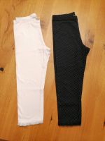 H und M, 3/4 Leggings weiß, blau mit Punkten und Spitze 152 neu Saarland - Rehlingen-Siersburg Vorschau