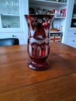 Glas Vase Rubin Rot  gebraucht Niedersachsen - Delmenhorst Vorschau