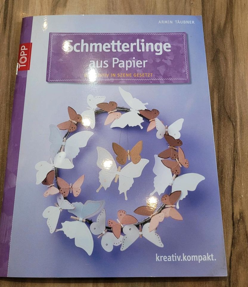 Bastelbuch Topp Verlag  Schmetterlinge aus Papier in Vohenstrauß