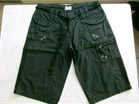 Hose kurz schwarz Gr. M Damen Cargo Taschen Stoff Shorts Bermuda Nordrhein-Westfalen - Beverungen Vorschau