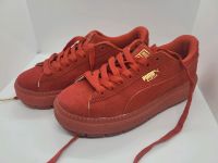 Puma Suede Plateau, rot, Größe 38 Hessen - Oberursel (Taunus) Vorschau