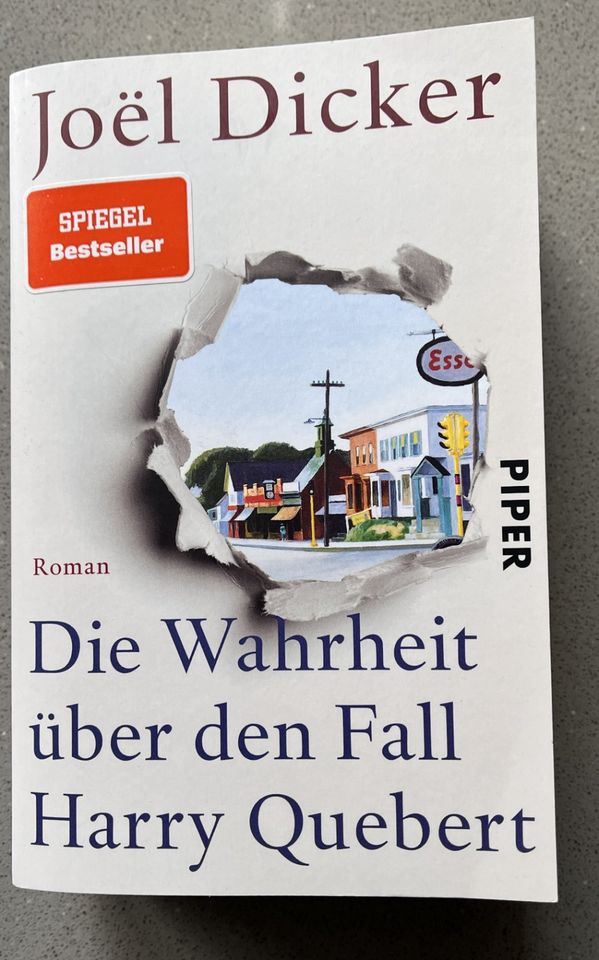 Buch Joel Dicker Die Wahrheit über den Fall Harry Quebert in Hösbach