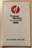 Mappe Thomas Müntzer mit 2x 5 Mark DDR Sachsen - Mylau Vorschau