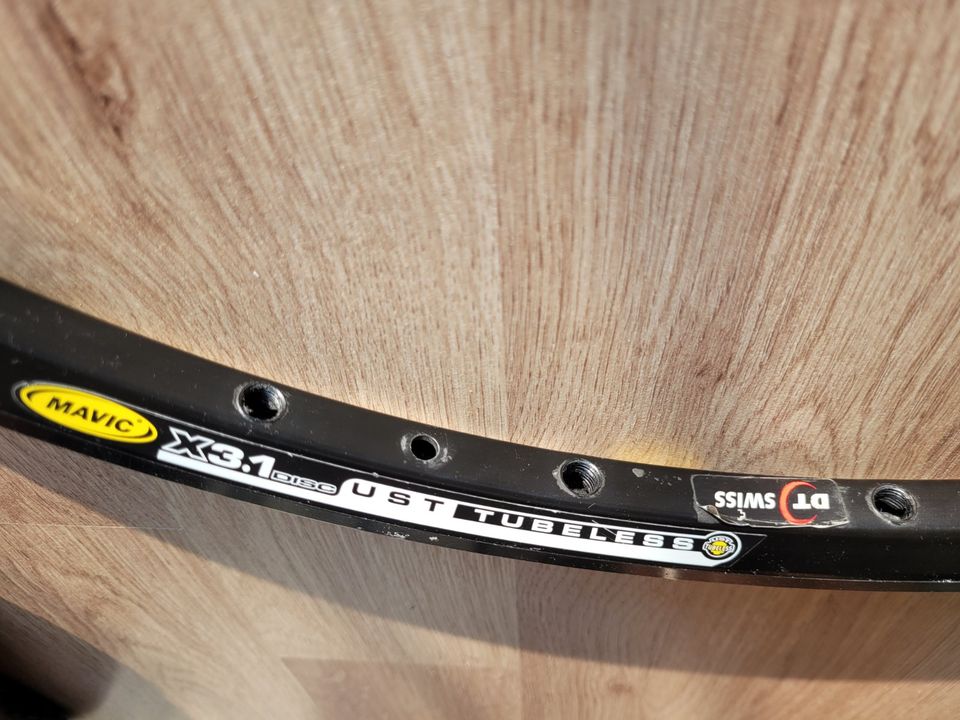 Mavic X3.1 UST Tubeless Felge 26" guter Zustand in Velten