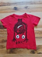 "Monster"-T-Shirt - kurzärmlig - Rot - Gr. 104 Kr. München - Ottobrunn Vorschau