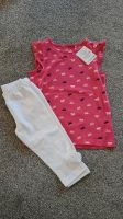 Set Bekleidungspaket capri leggings Shirt t-shirt 98 Mädchen weiß Mecklenburg-Vorpommern - Usedom Vorschau