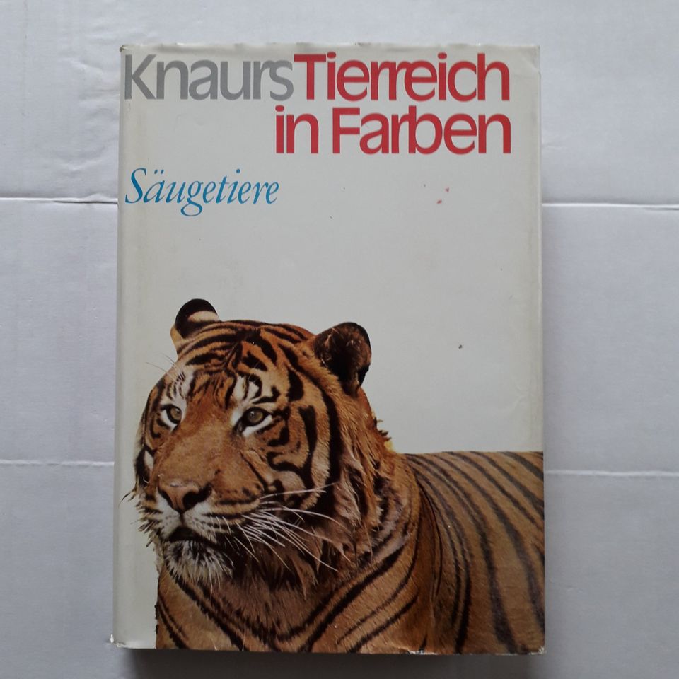 Tierreich in Farben - Säugetiere / Knaurs / Tierbuch in Dortmund