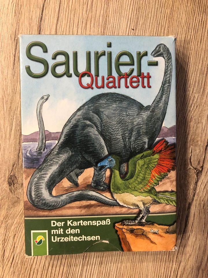 Spielesammlung, 4x Gesellschaftsspiele- Dinosaurier in Ahrensfelde