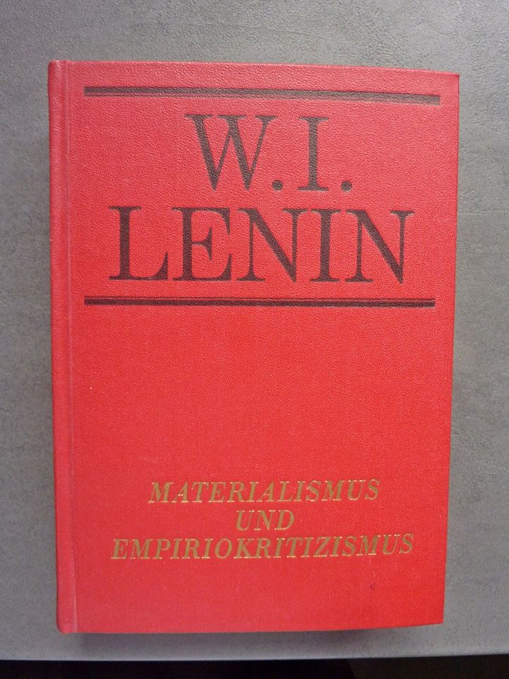1970 W. I. Lenin Materialismus Empiriokritizismus Marxismus Dietz in Dippoldiswalde