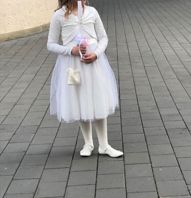 Kommunionkleid, 146, Blumenmädchen Kleid in Wickede (Ruhr)