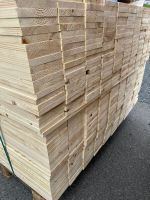 ca. 59 m² Fichte Holz Bretter (5 €/m²) 18x125x1060mm Glattkantbretter Latten Kürzungen Zaunbretter Zaun Holzbretter Holzdielen Terrassenbretter Terrassendielen Restposten Sonderposten PALL052 3240300 Westerwaldkreis - Hahn am See Vorschau