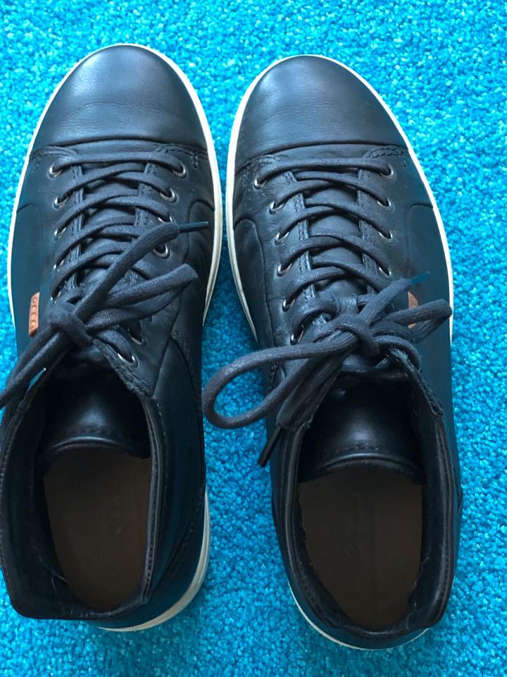 Ecco Soft Sneaker Herren blau weich gepolstert Gr 43 in Winsen (Luhe)