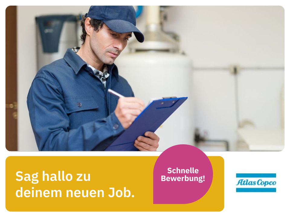 Servicetechniker (m/w/d) Außendienst (Atlas Copco Tools Central Europe) *40000 - 60000 EUR/Jahr* in München in München