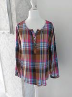 Street One Bluse Tunika Gr.42 kariert pink/blau/braun Nordrhein-Westfalen - Bestwig Vorschau
