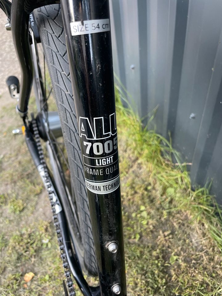 28“ Alu Fahrrad mit 7 Gang Nabenschaltung City bike wie fixie in Hildesheim