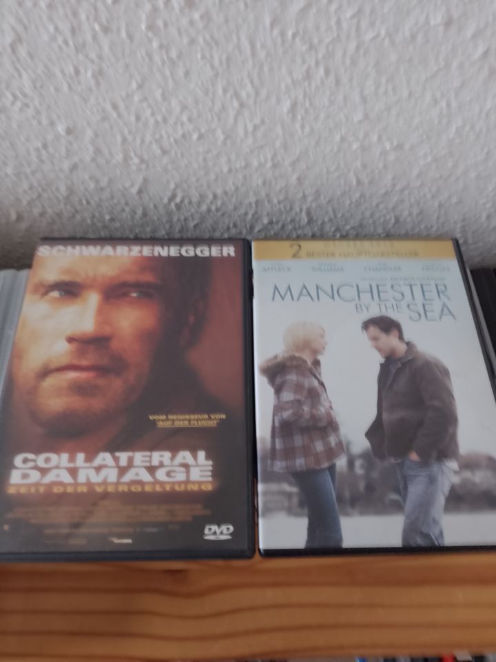 2 DVDs Collateral Damage + Manchester by the Sea Schwarzenegger in Berlin