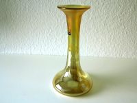 EISCH Glaskunst VASE Irisgold 22cm mundgeblasen LABEL signiert Niedersachsen - Lüneburg Vorschau