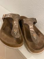Birkenstock Gr. 36 Kupfer / Gold Baden-Württemberg - Dettenhausen Vorschau