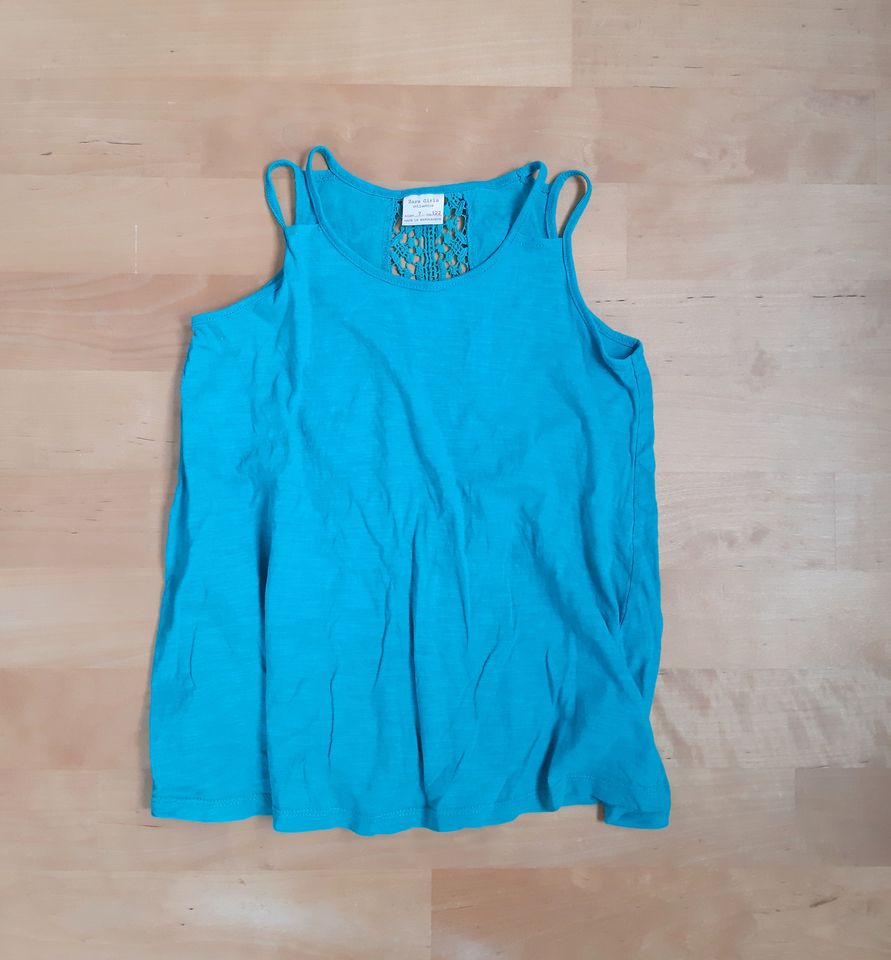 Sommershirt, Borte, türkis, Zara, 122 in Berlin