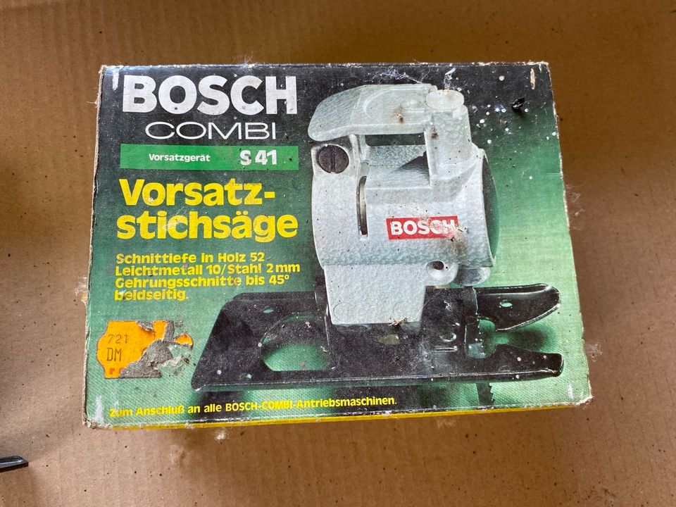 Vorsatz-Stichsäge Bosch Combi S41 in Rabenau